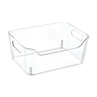 Organizador de Armários e Geladeiras Multiuso sem Tampa 5L Transparente - Mood