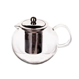 Bule de Vidro em Borossilicato para Chá 600ml com Infusor