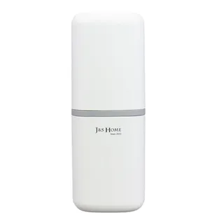 Porta Escova de Dentes de Plástico para Viagem Branco