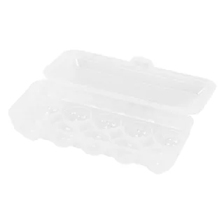Organizador para Ovos de Plástico com Tampa para 10 Ovos Geladeira