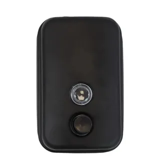 Dispenser para Sabonete Líquido/Álcool Gel 500ml - Inox Preto