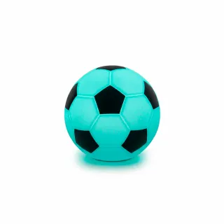 Luminária Bola de Futebol - Azul e Preto