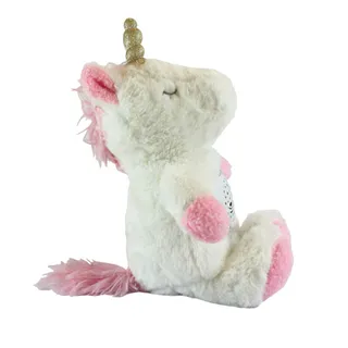 Pelúcia Unicórnio Musical com Luz e Sons Calmantes