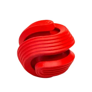 Spinball: Bola Interativa com Compartimentos para Petiscos - Estímulo Mental para Cães