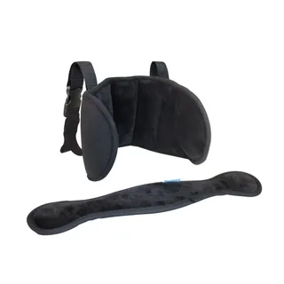 Apoio para Cabeça Clingo Preto - Conforto e Segurança para Passeios de Carro