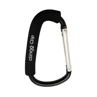 Clip Preto Clingo para Acessórios Carrinho de Bebê