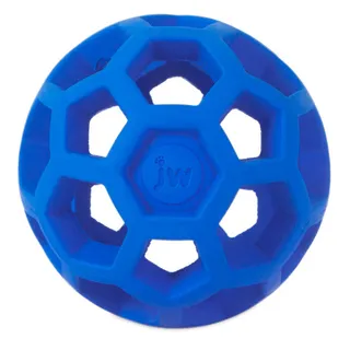 Bola Holee Roller JW Azul com Aroma Baunilha para Cães