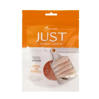 Petisco Just - Steak Frango 75g - Para Cães e Gatos