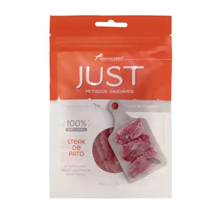 Petisco Just - Steak de Pato 75g - Para Cães e Gatos