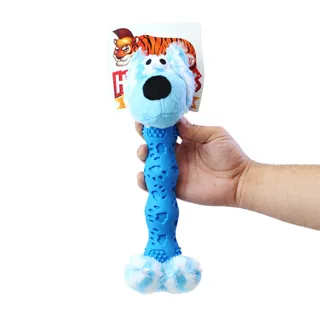Brinquedo Hercules Soft - Cachorro Salsicha Azul