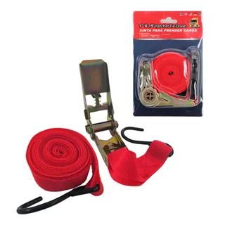 Cinta com Catraca 4,5m para Prender Cargas Multiuso
