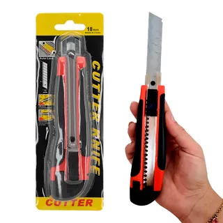 Estilete com Lâmina Retrátil 16cm