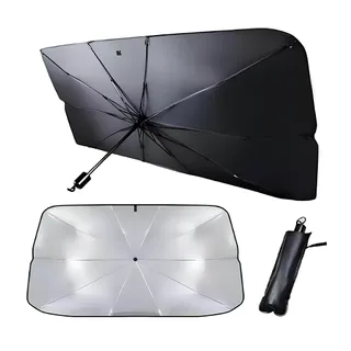 Quebra Sol para Parabrisa de Carro Estilo Guarda Chuva