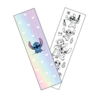 Marca-página Stitch com Verso para Colorir