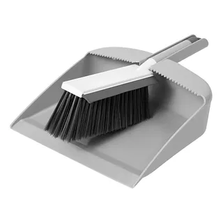 Kit Pá e Escova de Mão para Lixo e Limpeza Multiuso