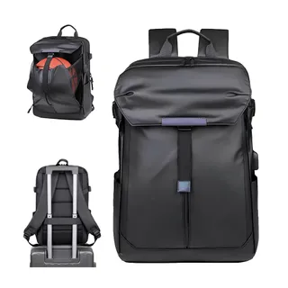 Mochila Executiva para Notebook 19L com Alças Acolchoadas e Engate para Mala