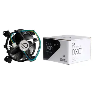 Cooler Intel Fan Box Duex Dx C1 Para PC em Alumínio