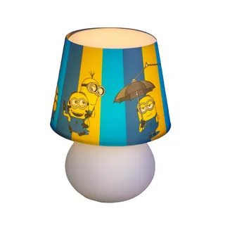 Abajur Luminária Minions Bivolt Oficial Universal Luz Difusa Micro Lampe