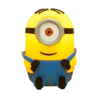 Luminária 3D Minion Stuart Bivolt Oficial Universal Decoração Infantil
