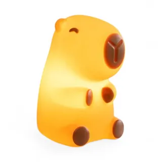 Luminária 3D Capivara Baby Bivolt Decoração Criativa Fofa