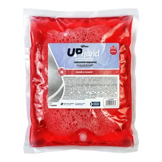 Refil Sabonete Espuma 600ml Romã e Maçã Up Hand Bag s/ Válvula - UPPRO