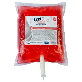 Sabonete Líquido Glicerinado 800ml Romã e Maçã com Válvula para Dispenser UPPRO