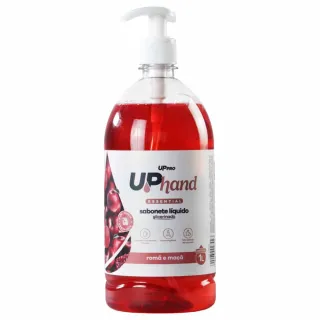 Sabonete Líquido Glicerinado 1L Romã e Maçã Up Hand c/ Pump Dispenser UPPRO