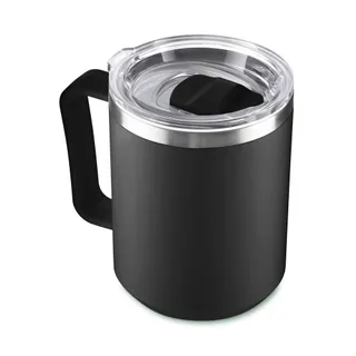 Caneca Térmica Café 450ml com Tampa Aço Inox Parede Dupla Preto