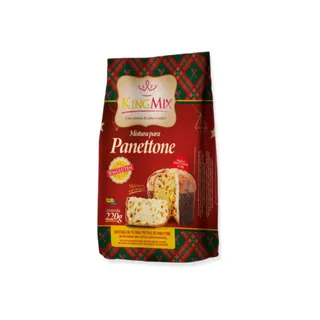 Mistura em Pó para Panettone King Mix 220g com Forminha