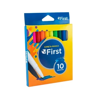 Canetinha Mágica Revela Cores 10 Cores Efeito Surpresa