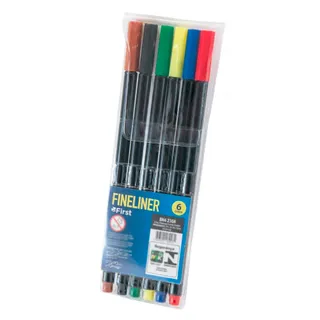 Marcador Brush Ponta Dupla Premium 12 Cores Lettering Profissional