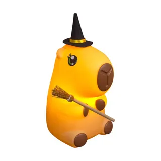 Luminária 3D Capivara Bruxa Bivolt Decoração Criativa