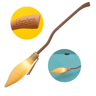 Luminária Pendente Nimbus 2000 Harry Potter Oficial Bivolt
