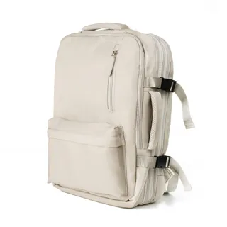 Mochila Pasta Notebook 15.6” Expansível 15-31L com USB Off White