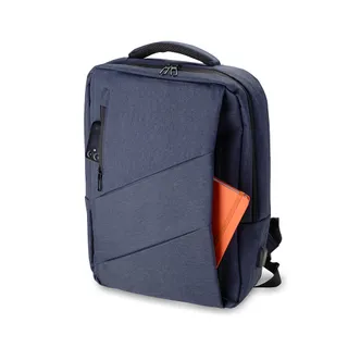 Mochila Notebook 15.6” Expansível 20-27L USB Engate de Mala Azul