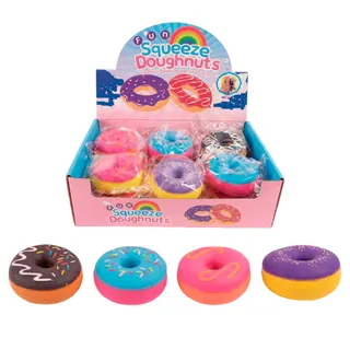 Kit Donuts de Apertar 12 Unidades Brinquedo Antiestresse