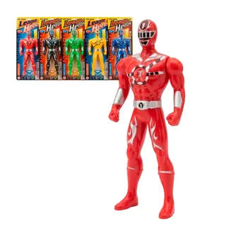 Boneco Herói com Luz 21cm Brinquedo Infantil 3+