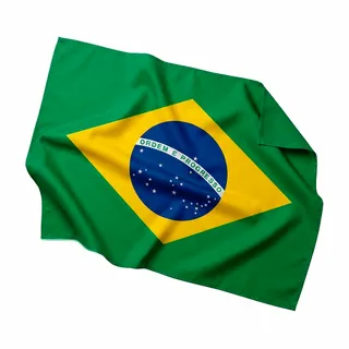 Bandeira do Brasil em Tecido 45x70cm Copa do Mundo Futebol