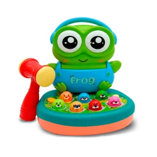 Jogo Bate Toupeira Infantil Sapo Brinquedo