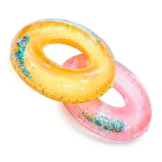 Boia Redonda Super Luxo Com Glitter 90cm