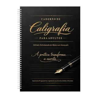 Caderno de Caligrafia para Adultos (Venda Exclusiva)