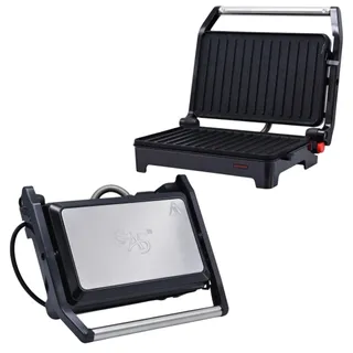 Grill Elétrico Inox 850W 220V Antiaderente para Grelhados Austin Prime A5