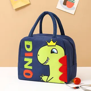 Bolsa de Lanche Mochila com Desenho Animado Fofo para Escola - Dinossauro
