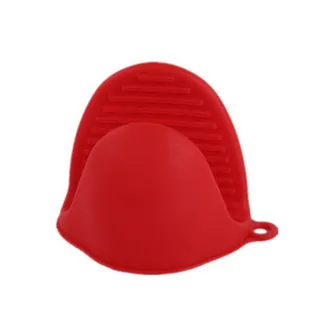 Luva Cozinha Resistente Calor Proteção Antiescaldante Vermelha (Venda Exclusiva)