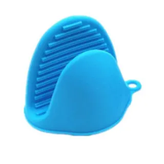 Luva Cozinha Resistente Calor Proteção Antiescaldante Azul (Venda Exclusiva)