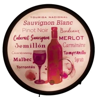 Luminária Vinhos Merlot Lovers