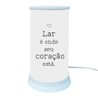 Luminária de Mesa Frase Be Amazing
