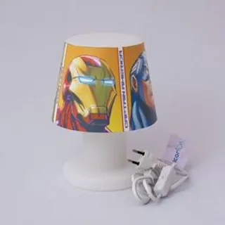 Luminária Abajur de Mesa Super Heróis