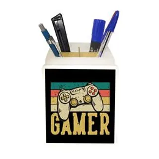 Organizador de Mesa Iluminado Black Gamer
