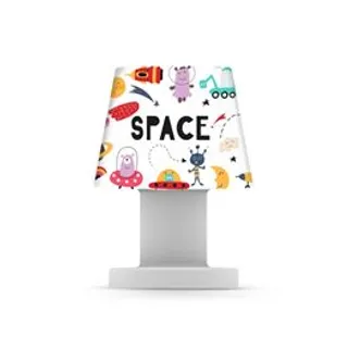 Luminária Abajur de Mesa Pequena Space